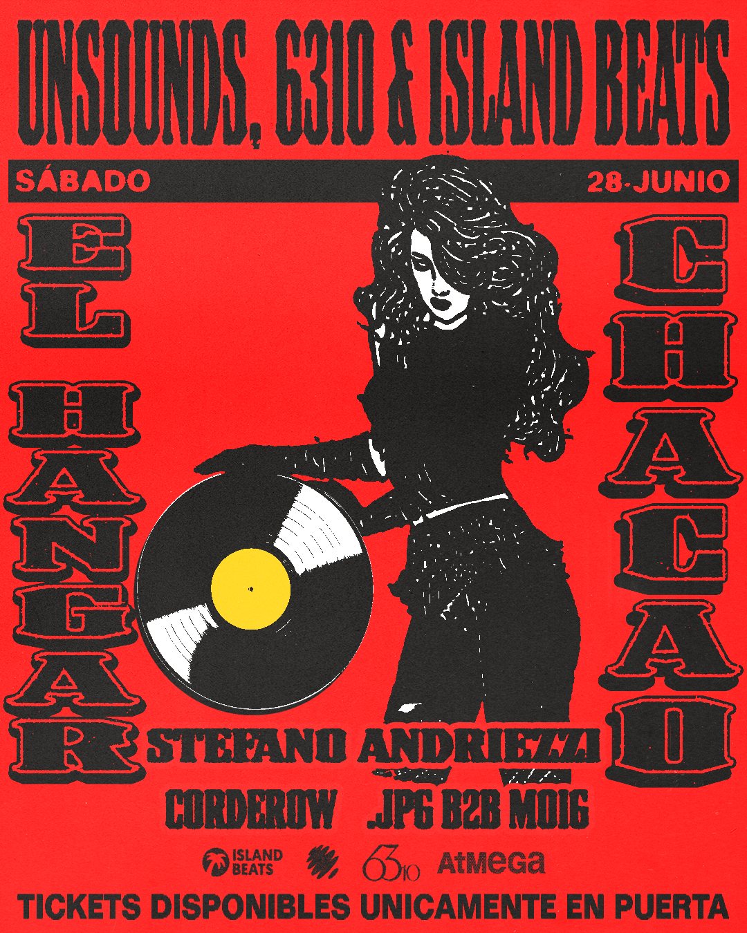Unsounds at El Hangar Chacao — June 28 flyer